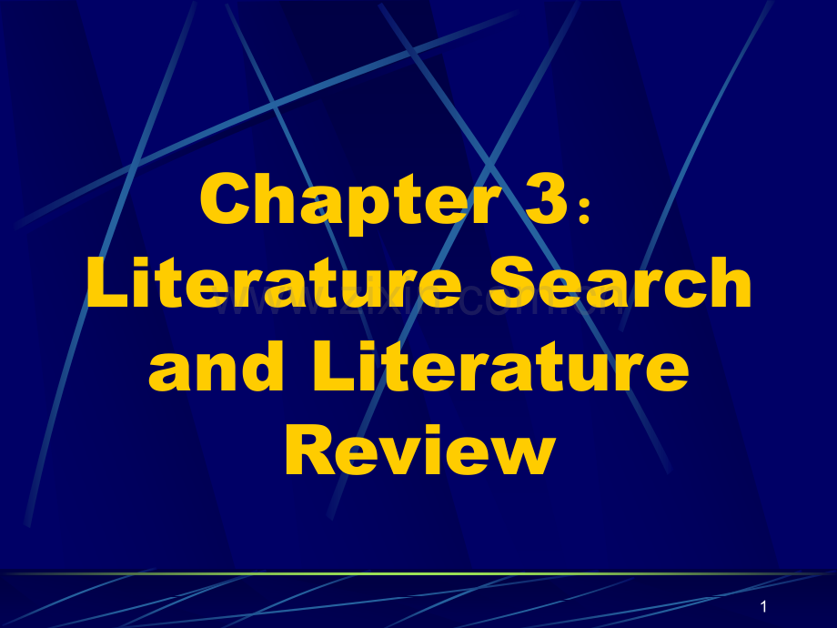 学前教育研究方法chapter-3-literature-search-and-literature-review.ppt_第1页