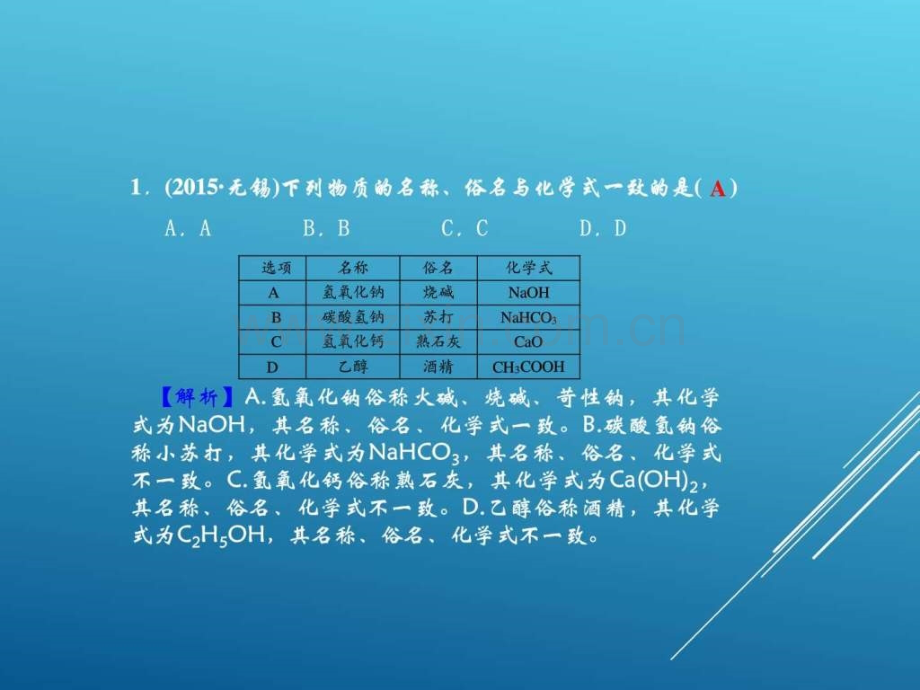 中考理化生总复习化合价与化学式总复习第一课时随堂讲.ppt_第2页