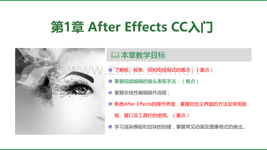 AfterEffects影视特效设计教程(第三版)-高文铭-第1章AfterEffectsCC入门.ppt_第2页