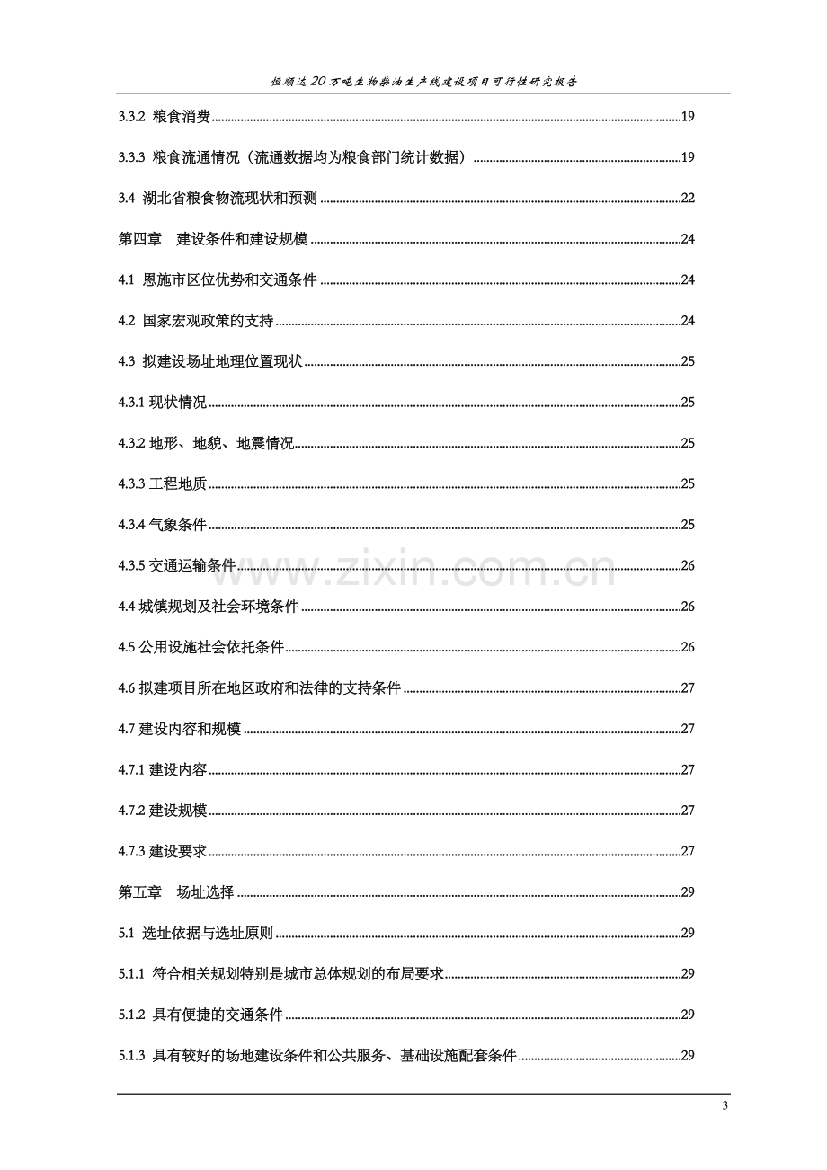 恒顺达20万吨生物柴油生产线建设项目可行性研究报告.doc_第3页