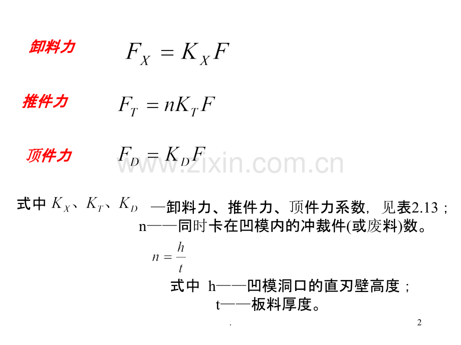 冲裁力与压力中心的计算和冲裁工艺性.ppt_第2页