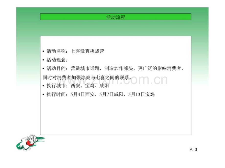 七喜激爽挑战营活动执行方案.ppt_第3页