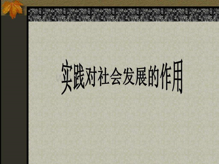 实践对社会发展决定作用.ppt_第1页