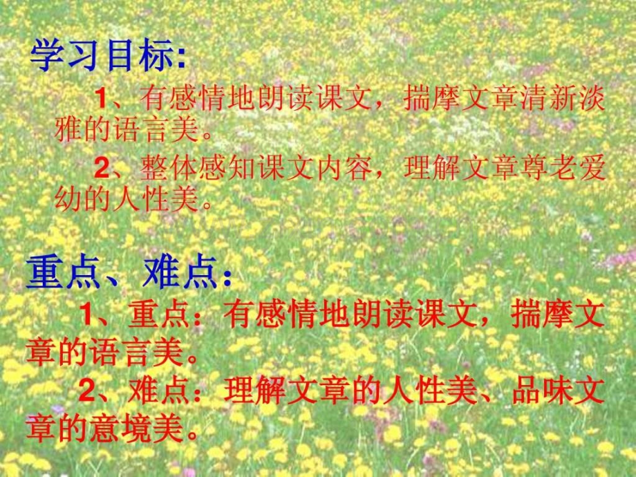 初中语文优质课比赛一等奖《散步》.ppt_第3页