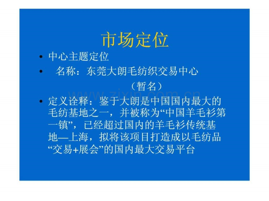 东莞大朗毛纺织交易中心项目计划书.ppt_第3页