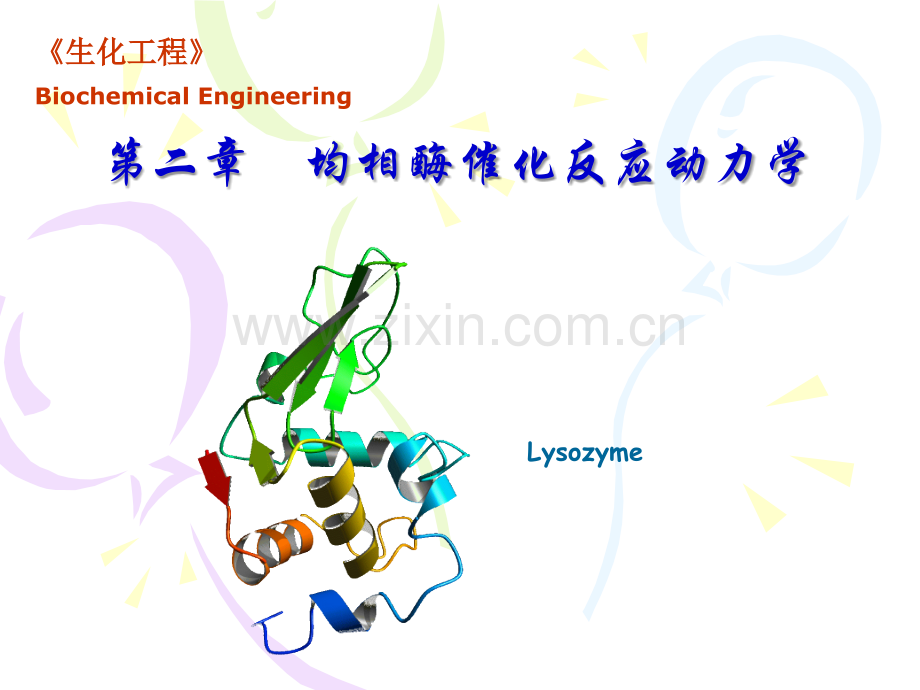 生化工程-第二章酶促反应动力学.ppt_第1页