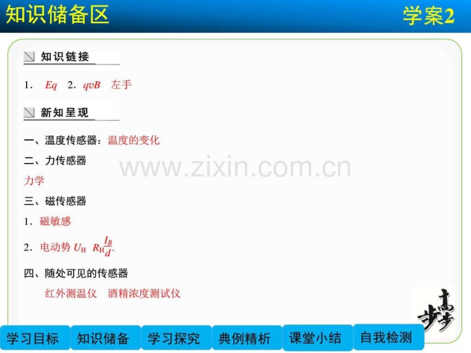 【学案导学设计】高中物理-第4章-传感器与现代社会-用.ppt_第3页