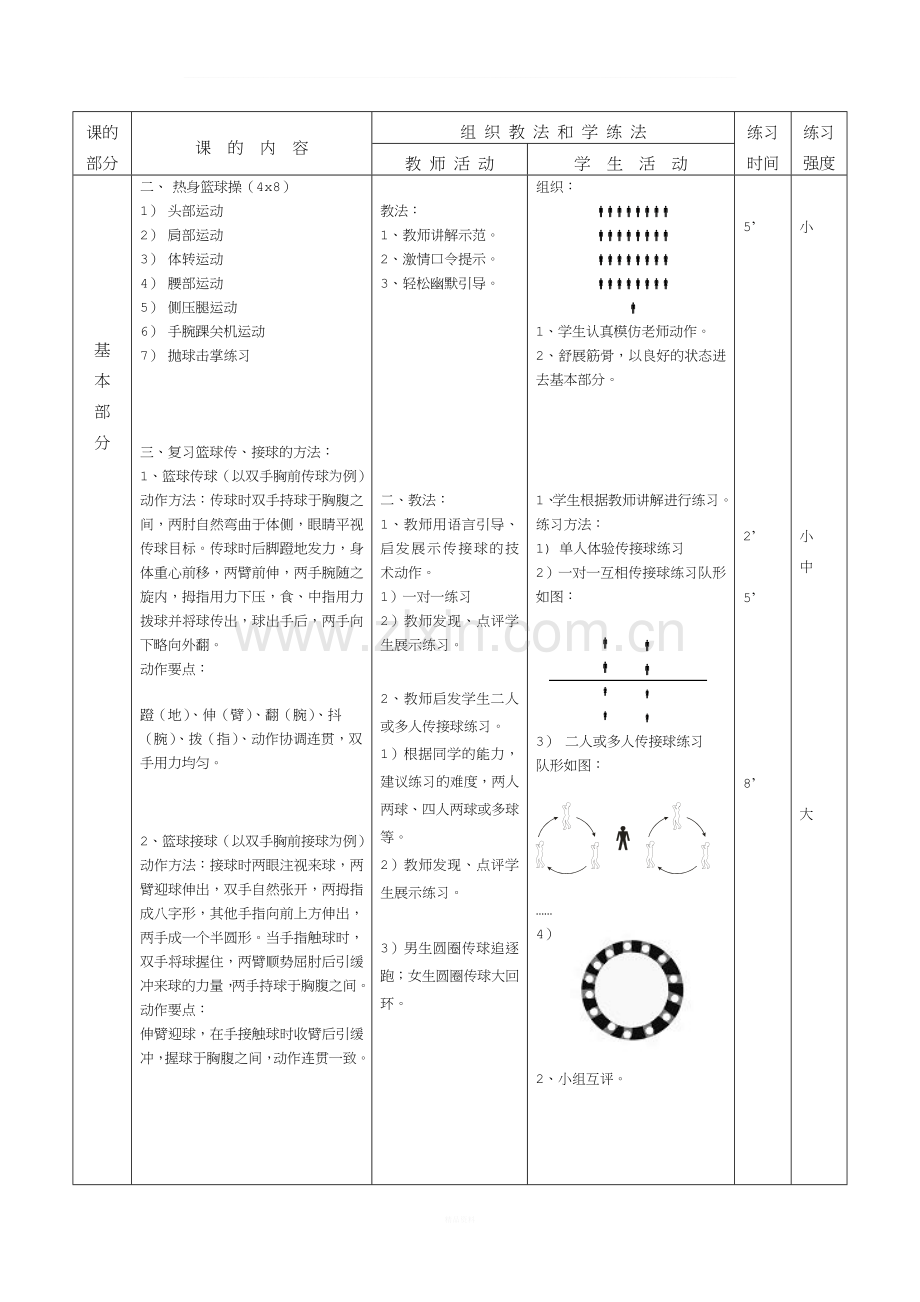 篮球双手胸前传接球教案(1).doc_第3页