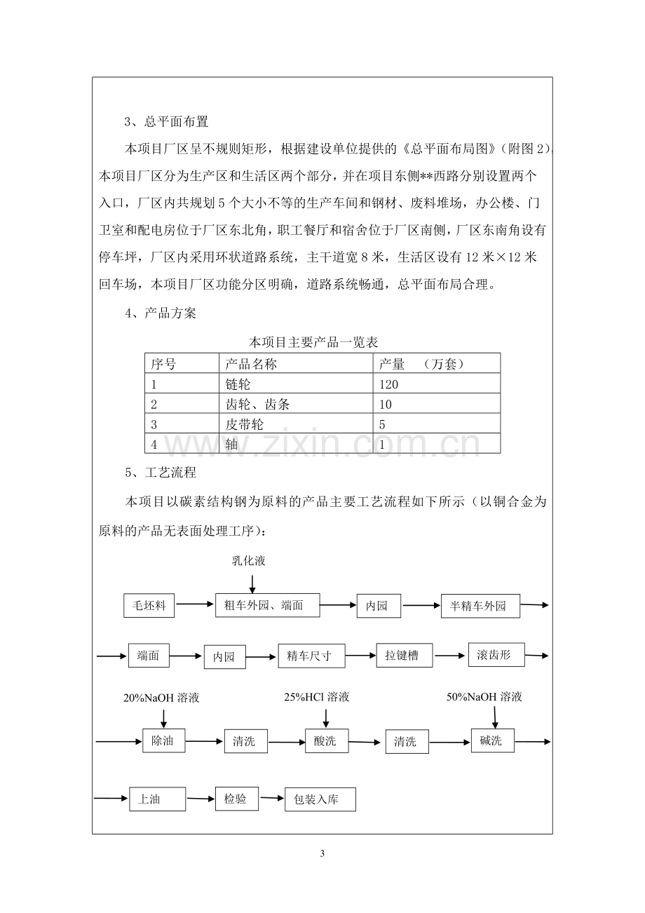 新建机械加工项目环境评估报告书.doc_第3页