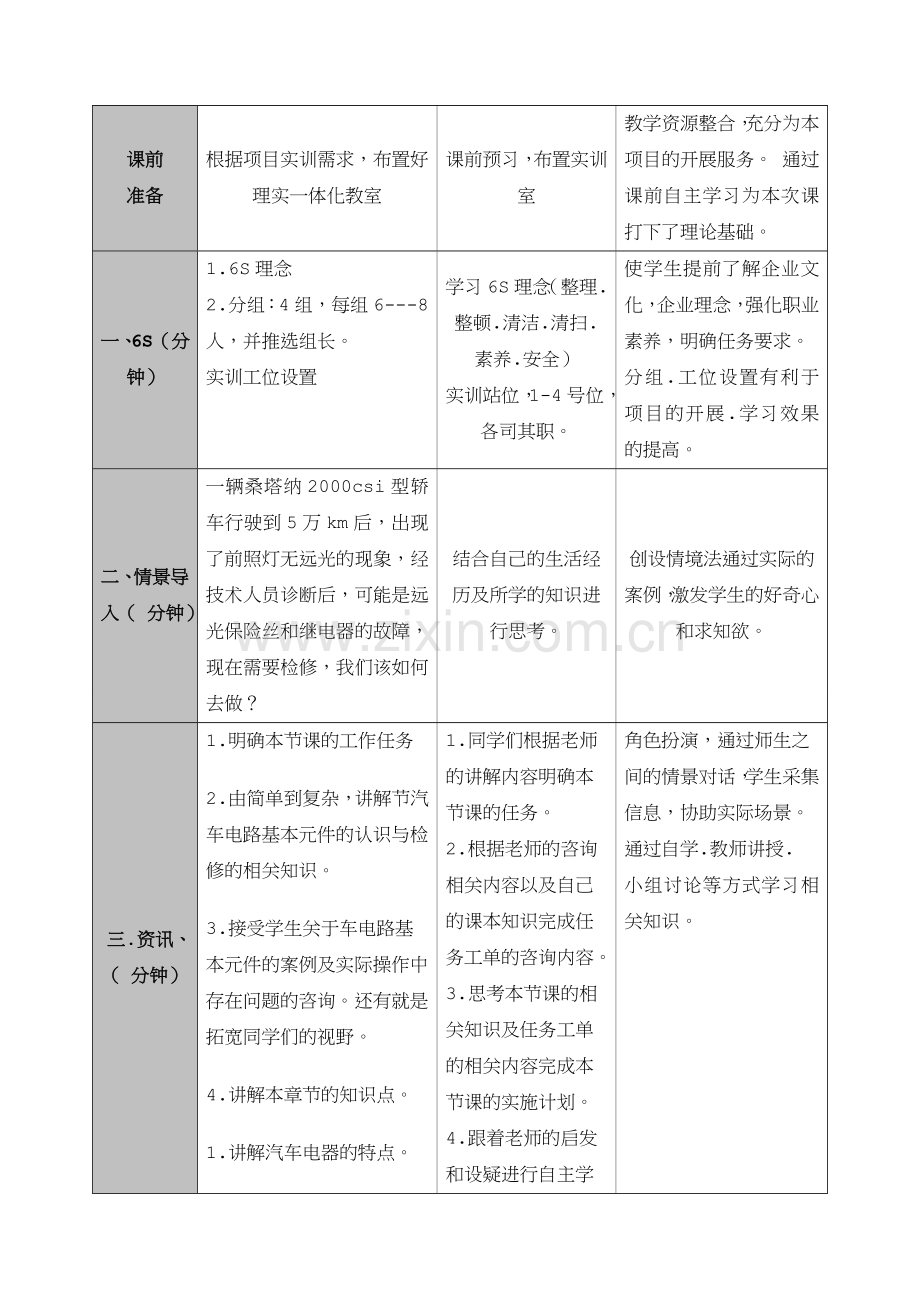 《汽车电气维修》教学设计.doc_第2页