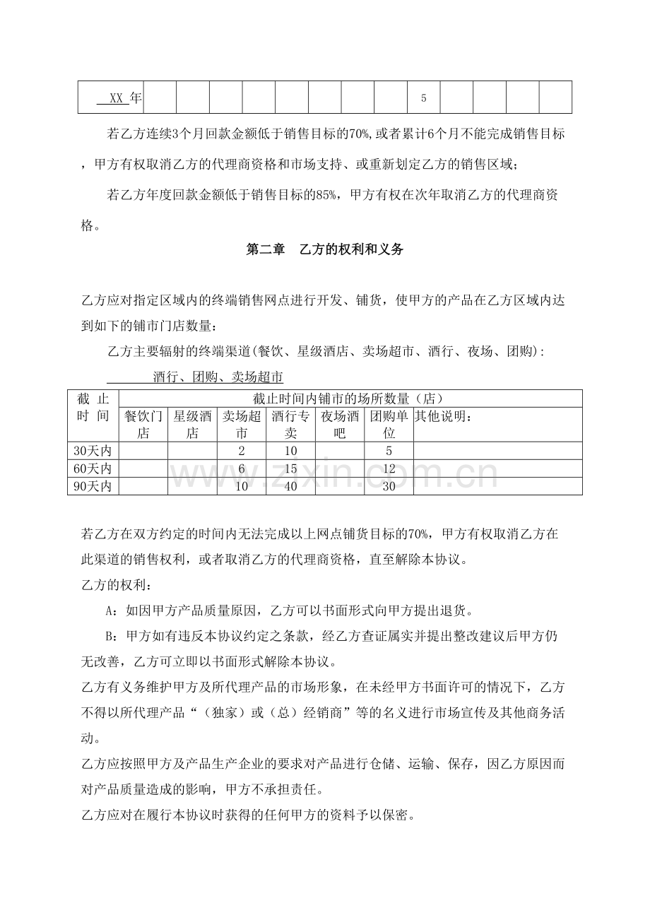 产品代理协议合同协议书书—品牌合作商.docx_第3页