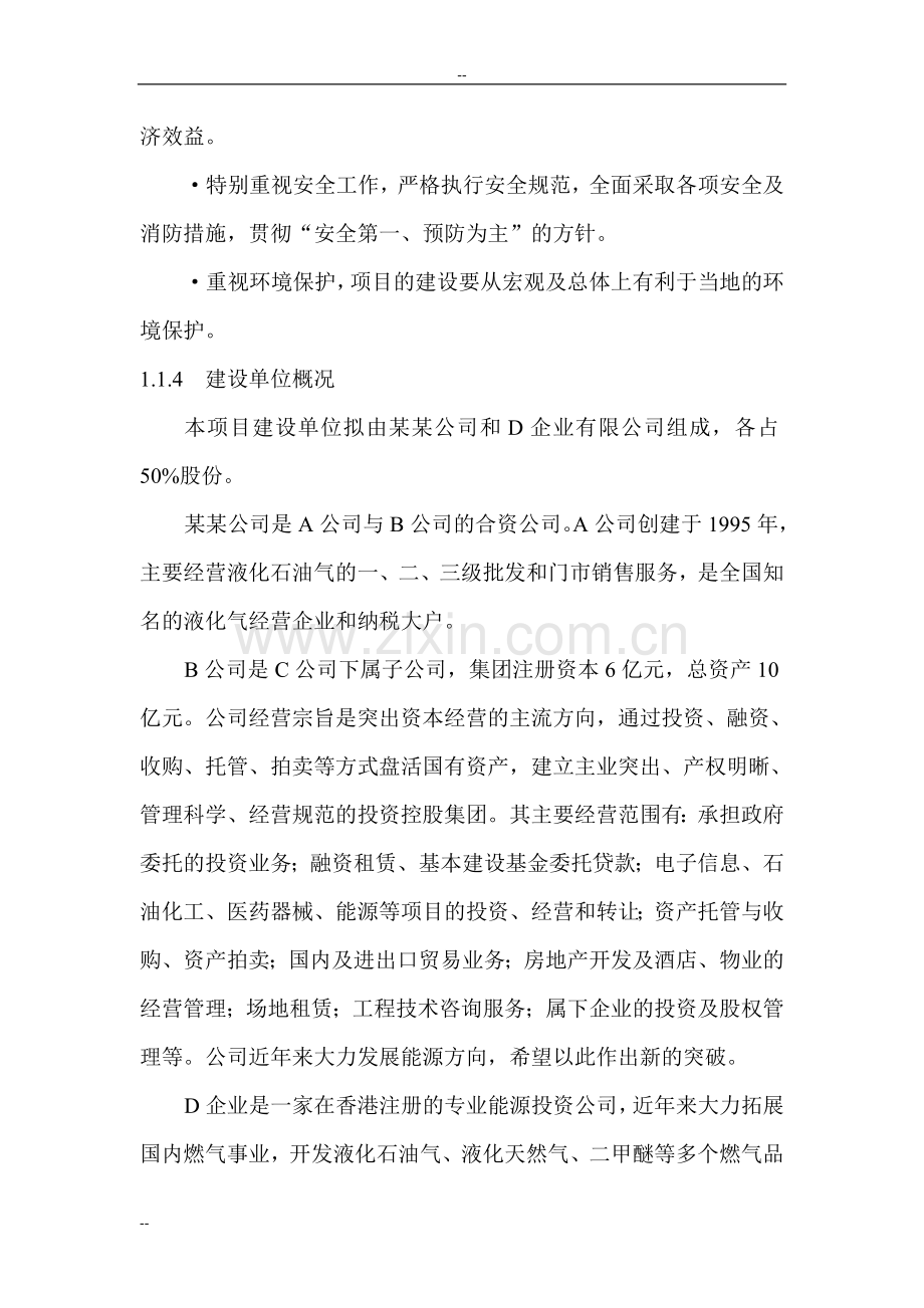 某公司20万吨年二甲醚生产线项目建设可行性研究报告.doc_第3页