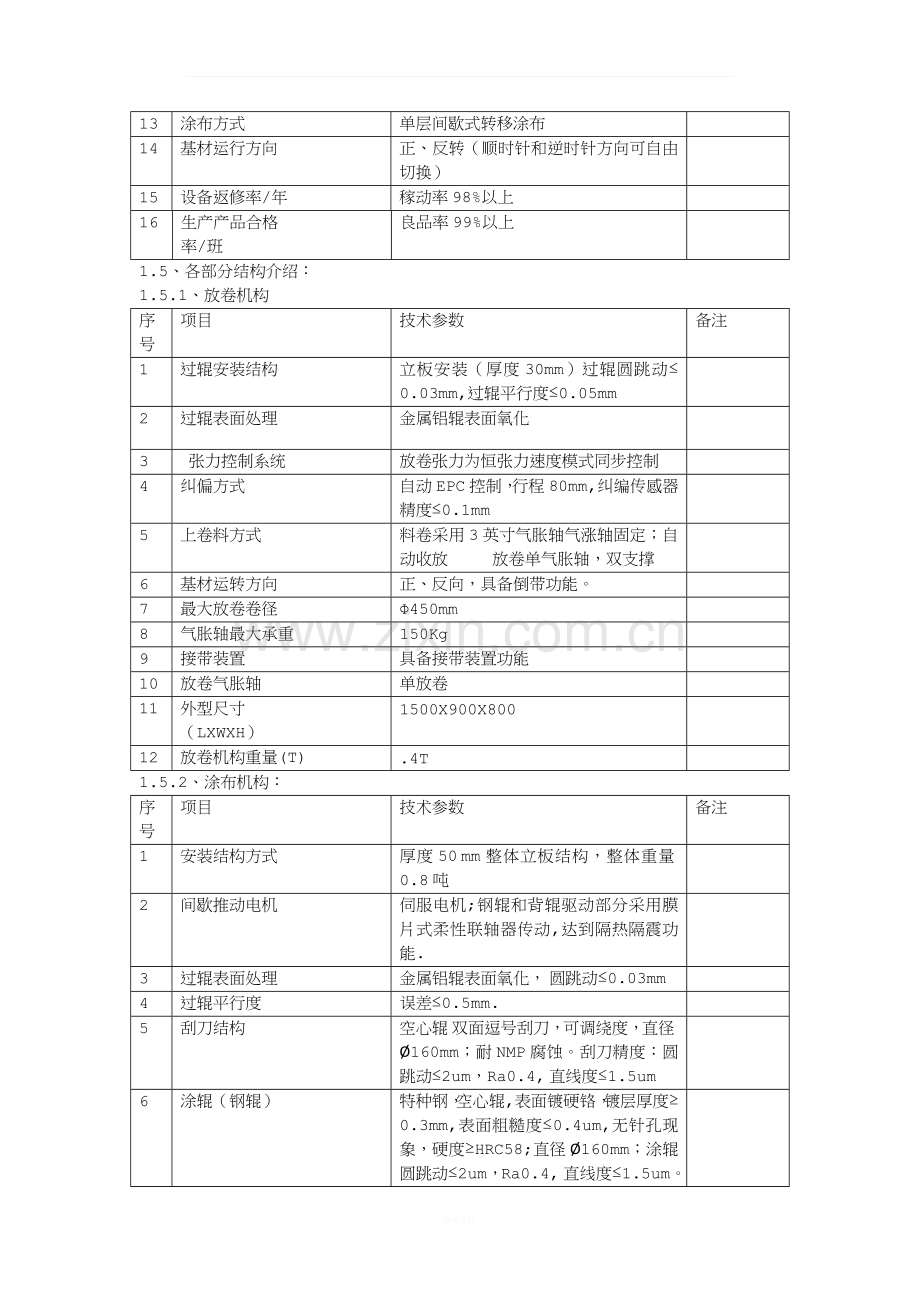 涂布机设备基本要求及主要参数.docx_第3页