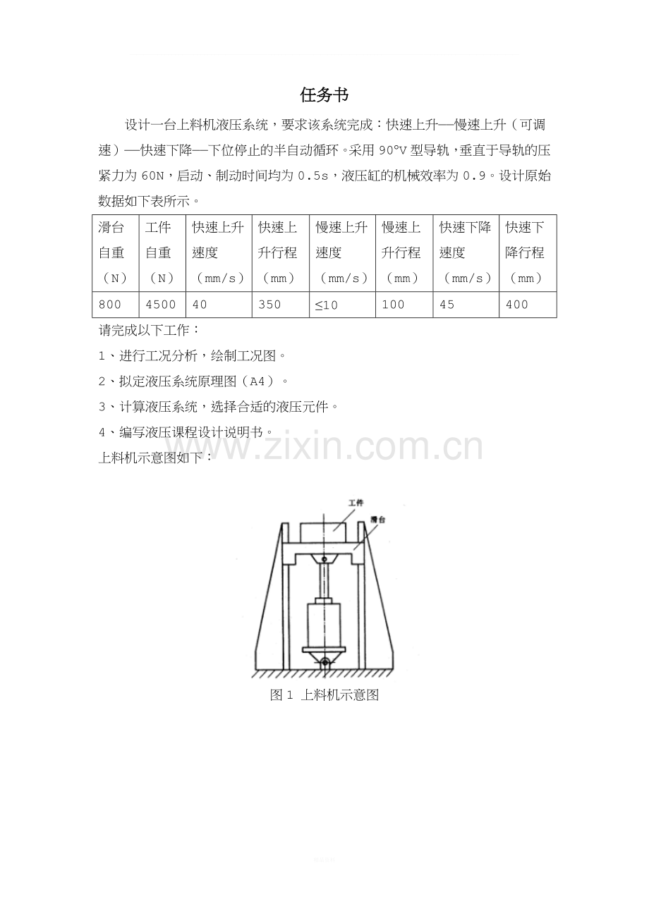 上料机液压系统课程设计.docx_第3页