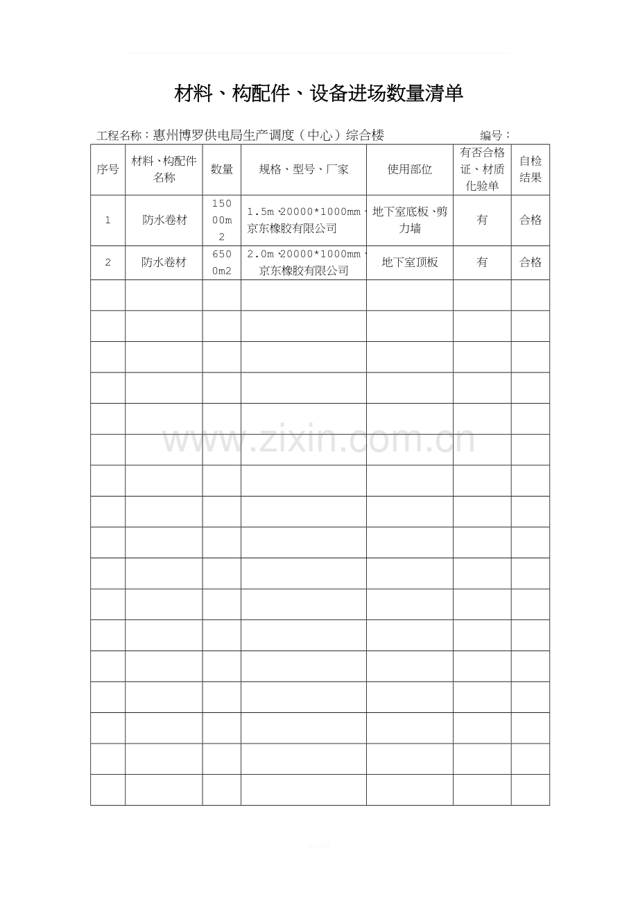 材料报审进场数量清单表1.doc_第2页