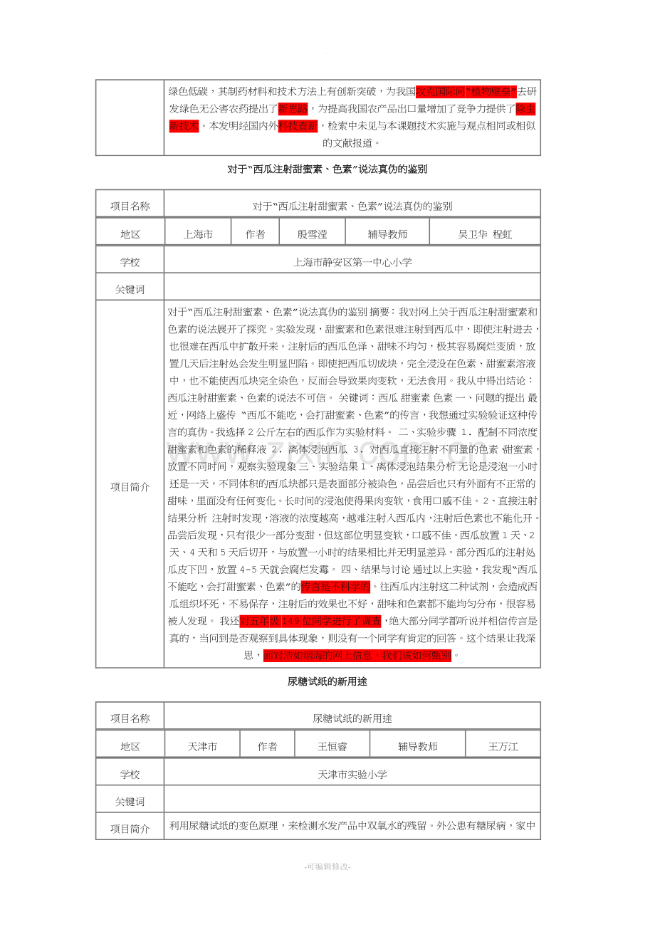 全国青少年科技创新大赛成果展示.doc_第3页