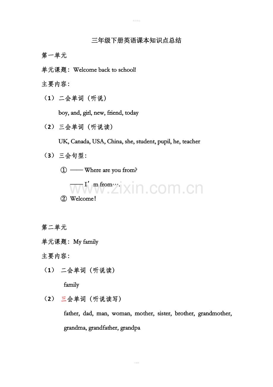 三年级下册英语课本知识点总结.doc_第1页