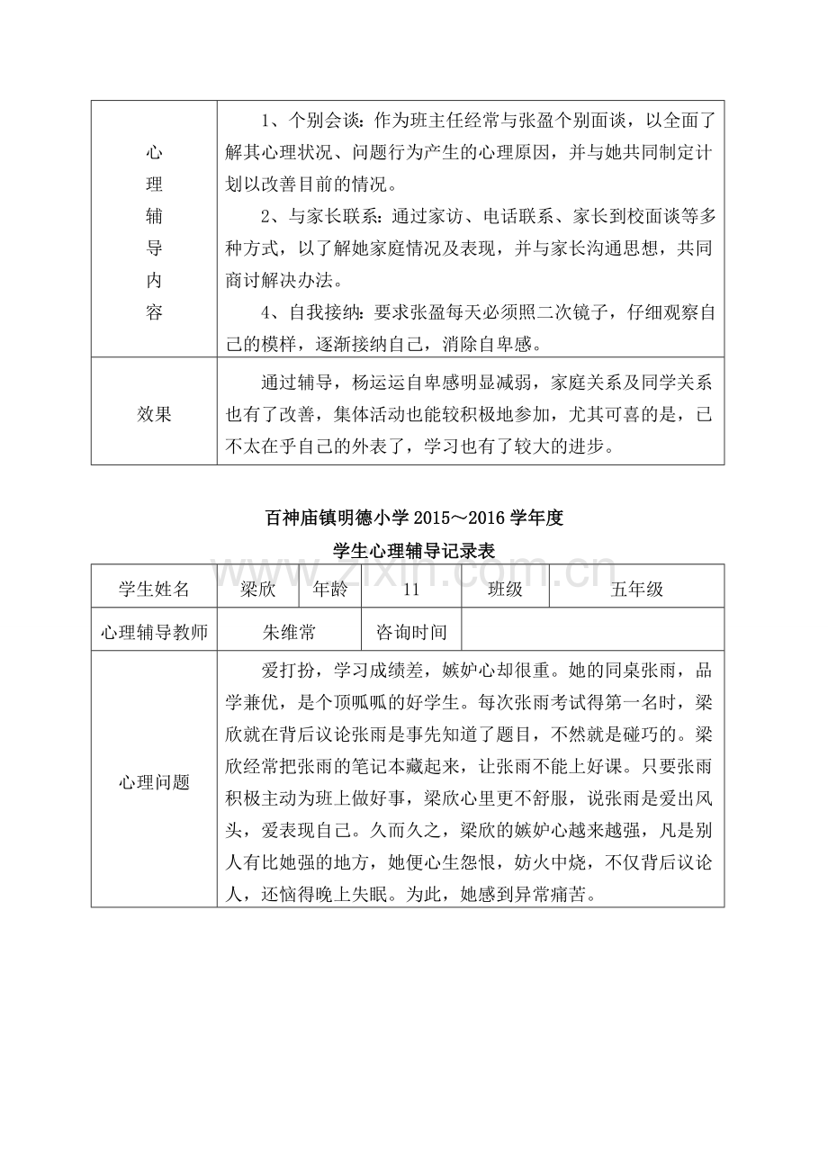 小学心理咨询记录表.docx_第3页