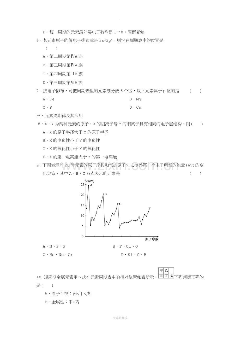 原子结构试题及答案.doc_第2页