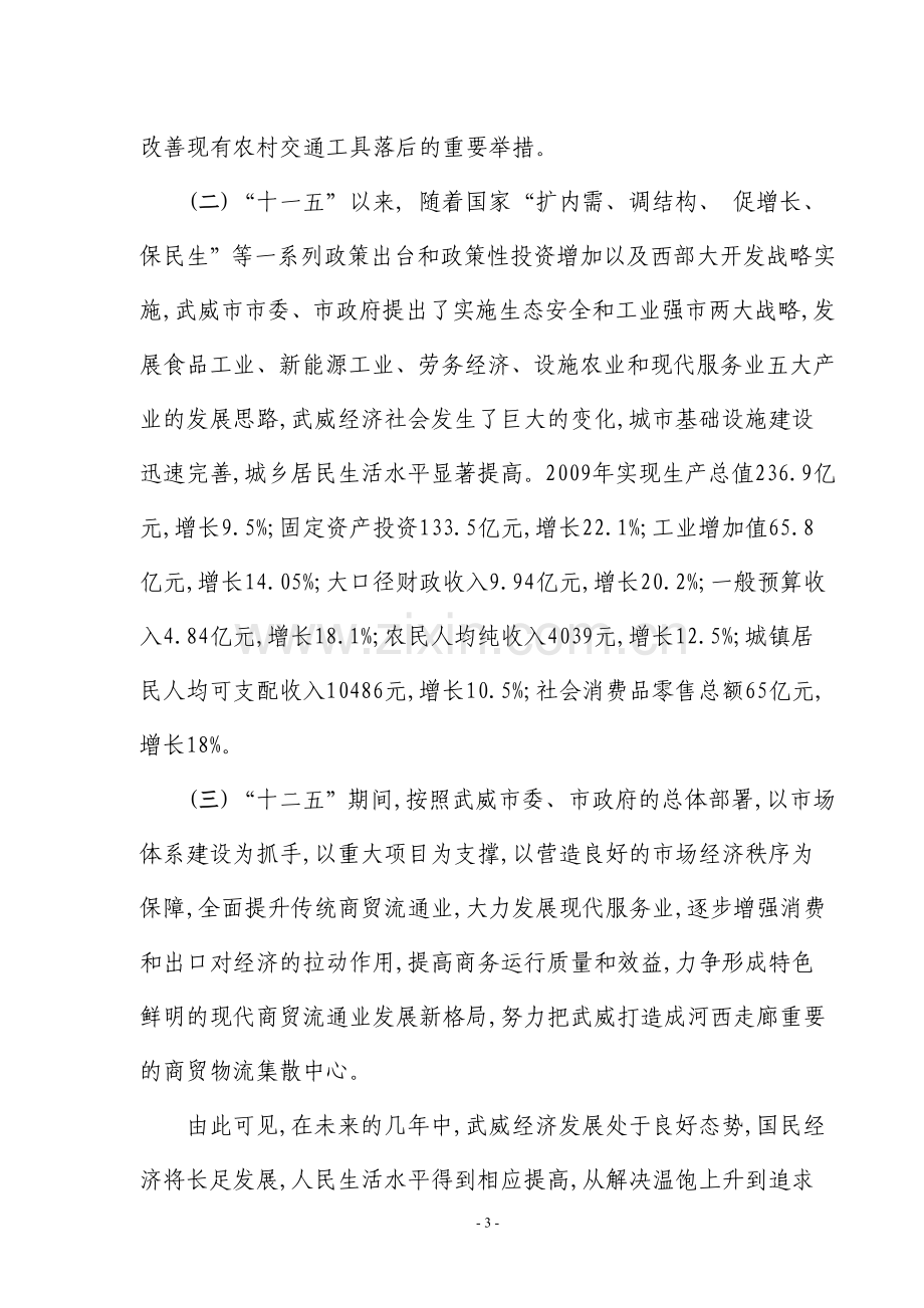 武威锐源汽车城可行性报告.doc_第3页