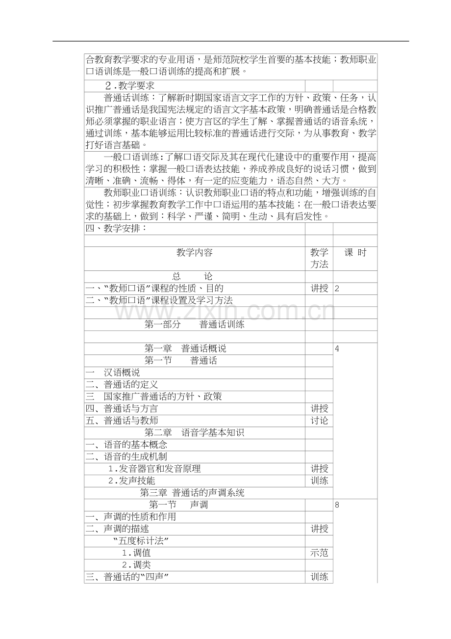 《幼儿教师口语》教学大纲.doc_第2页