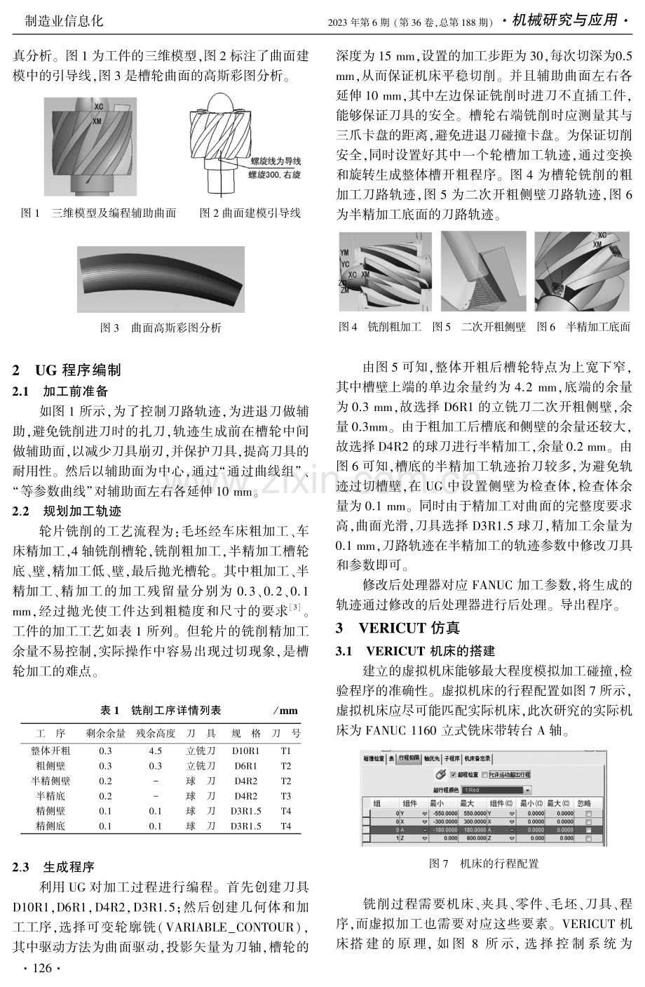 基于UG和VERICUT槽轮类4轴加工的仿真分析.pdf_第2页