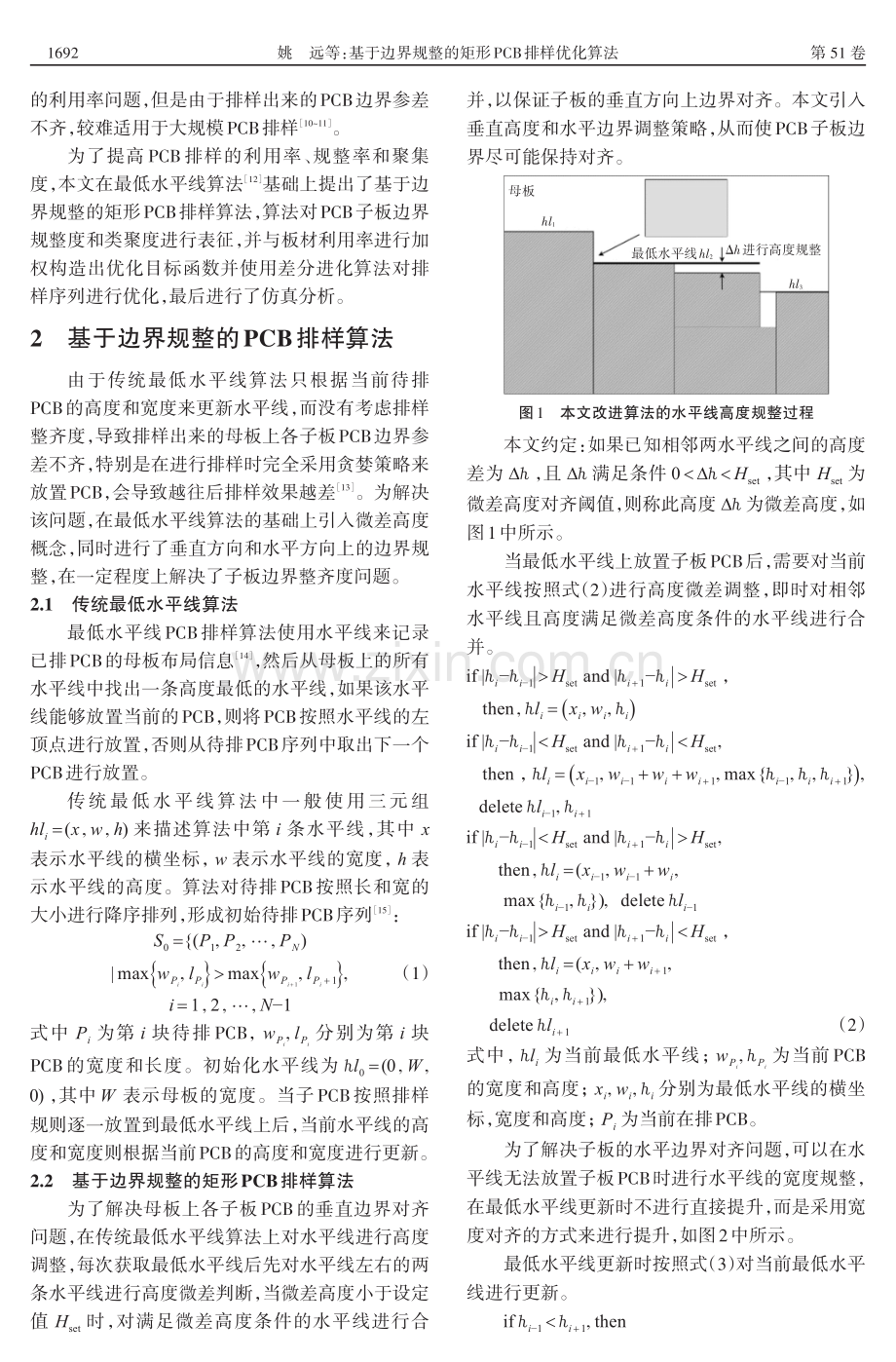 基于边界规整的矩形PCB排样优化算法.pdf_第2页