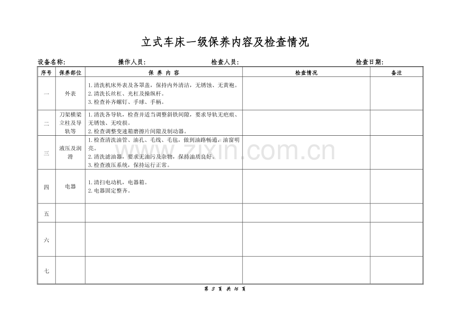 生产设备一级保养内容.doc_第3页