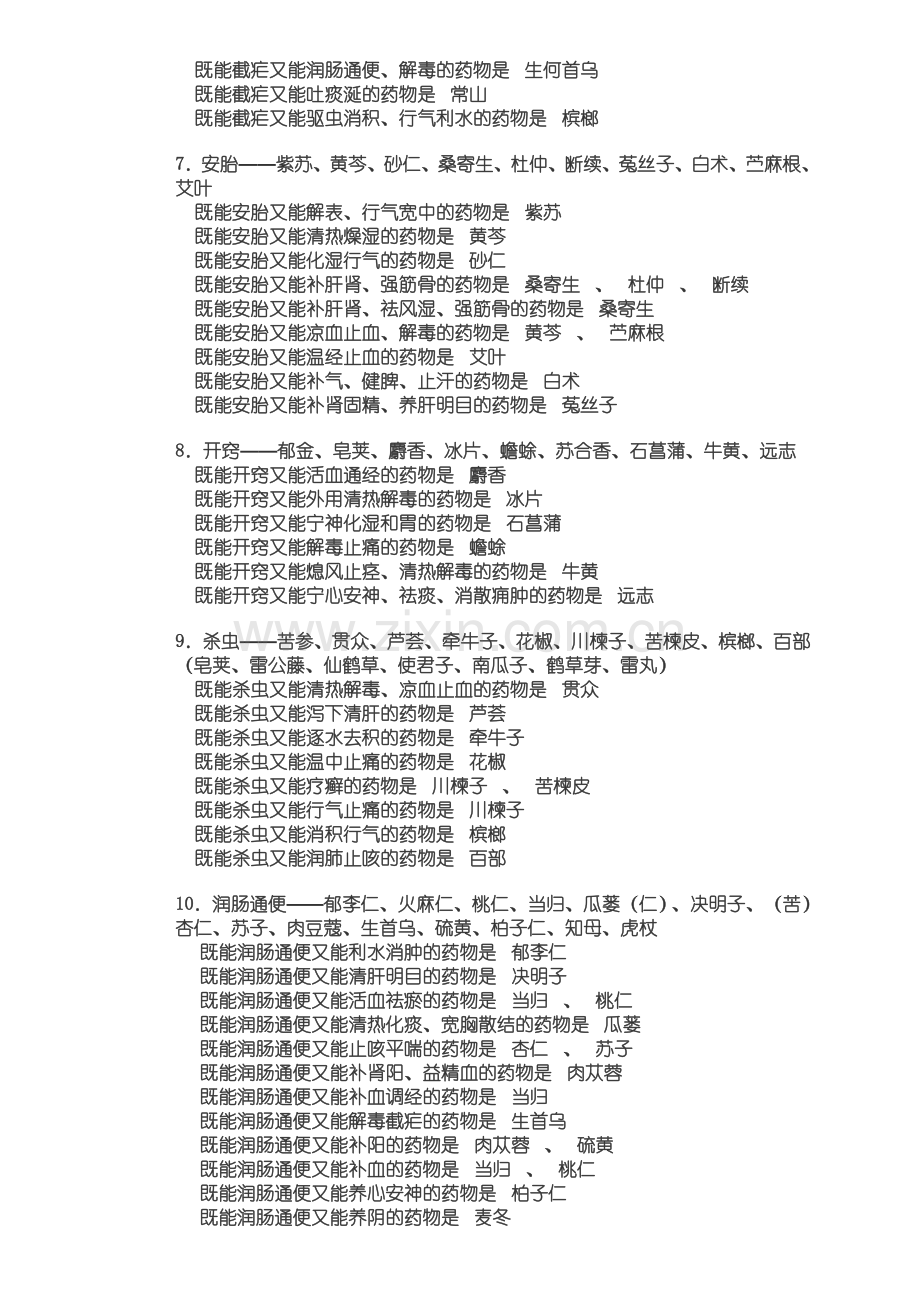 中药学精华总结.doc_第2页