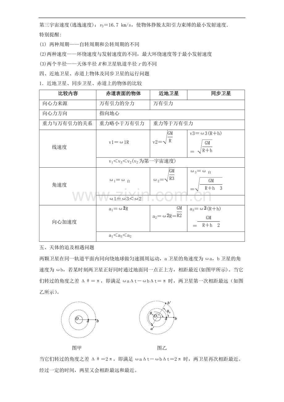 万有引力定律知识点(含答案).pdf_第2页