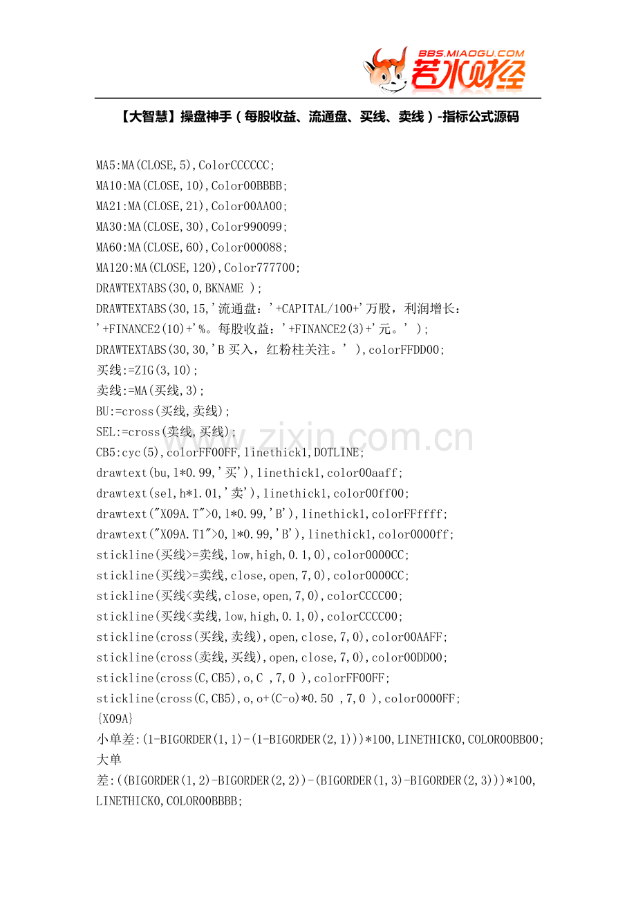 【股票指标公式下载】-【大智慧】操盘神手(每股收益、流通盘、买线、卖线).doc_第1页