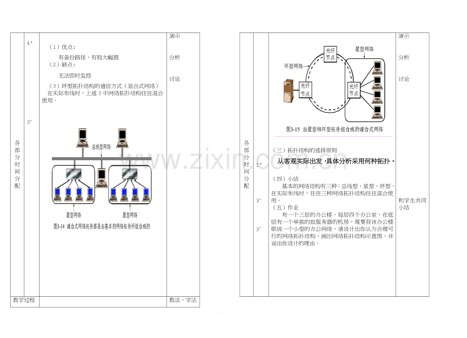 计算机网络拓扑结构获奖教案.doc_第3页