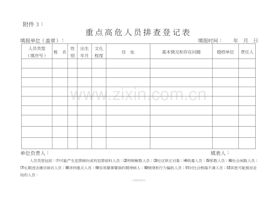 矛盾纠纷排查表.doc_第3页