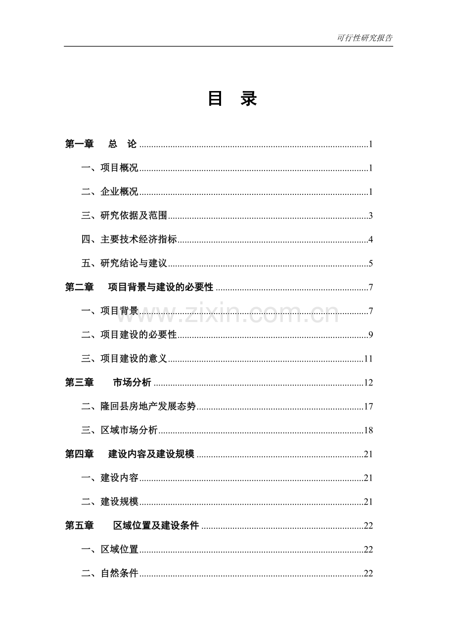 可行性研究报告范本.doc_第1页