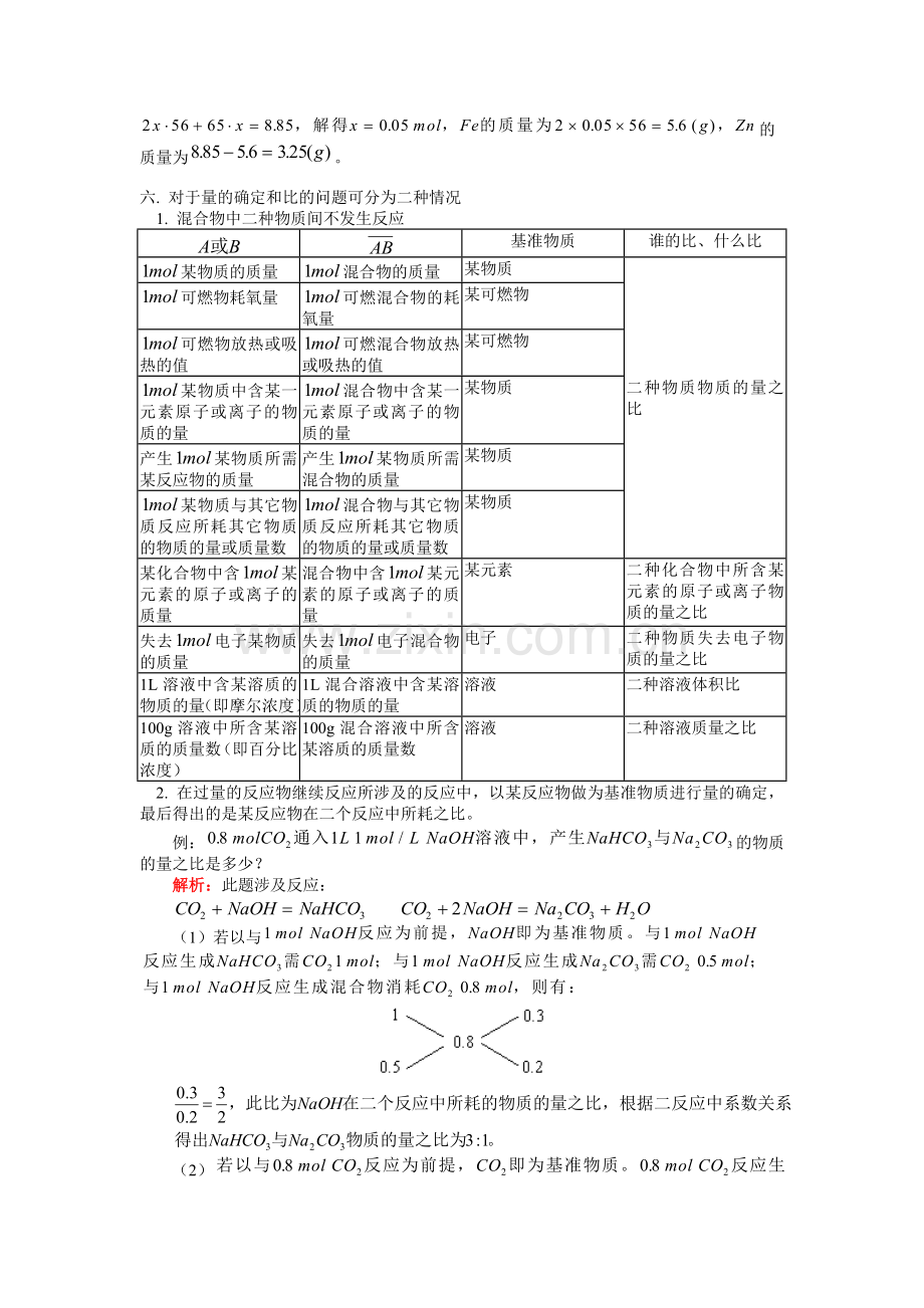 高中化学计算-十字交叉法.doc_第2页