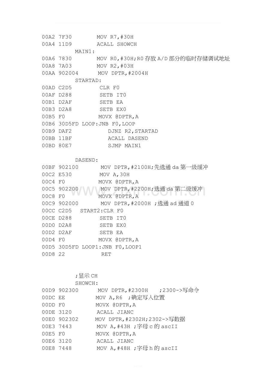 实验5--液晶显示模拟多通道数据采集系统.doc_第2页