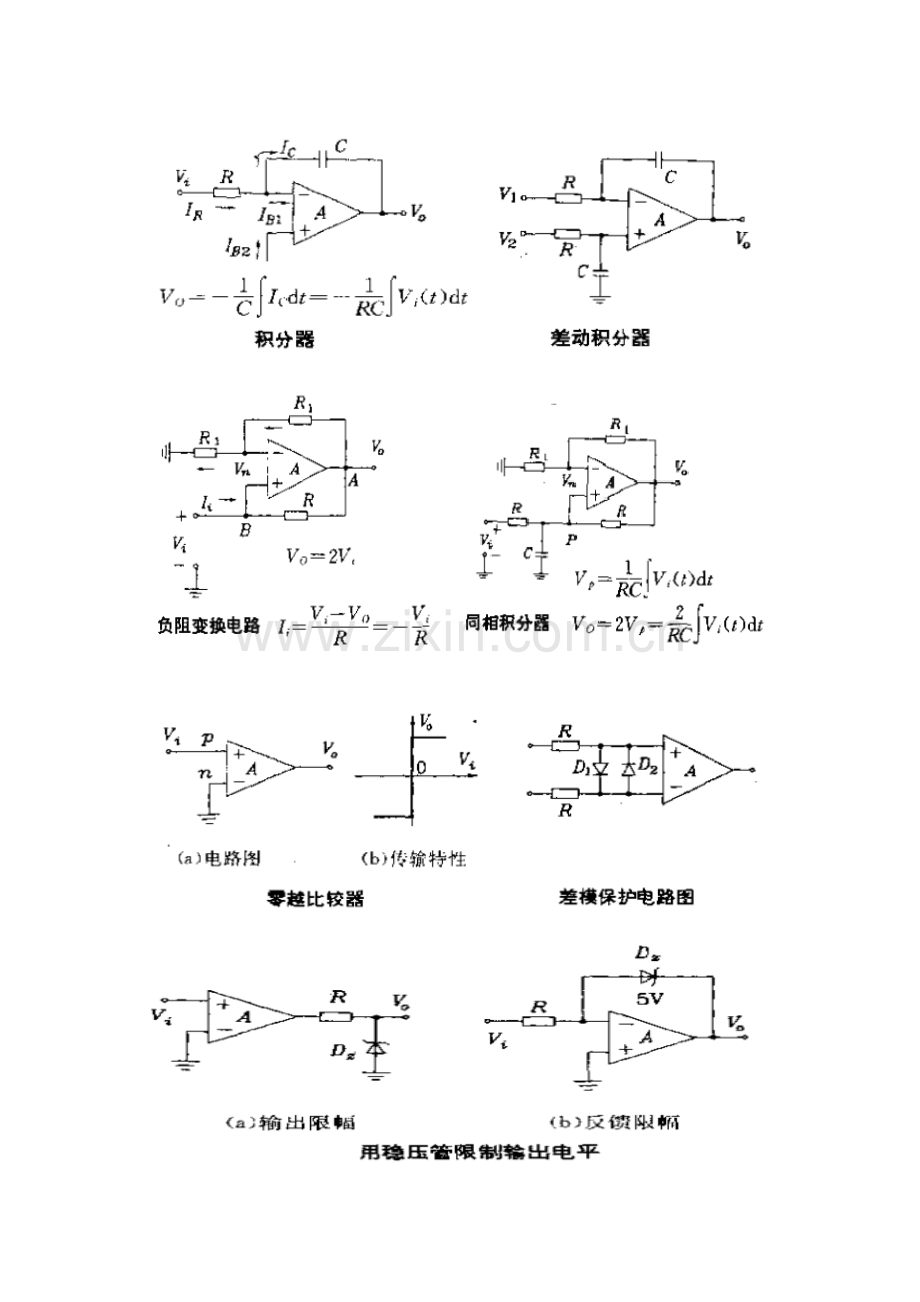 常用运放公式大全.doc_第2页