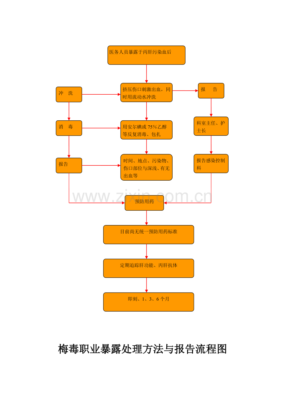 各种职业暴露处理流程图.doc_第3页