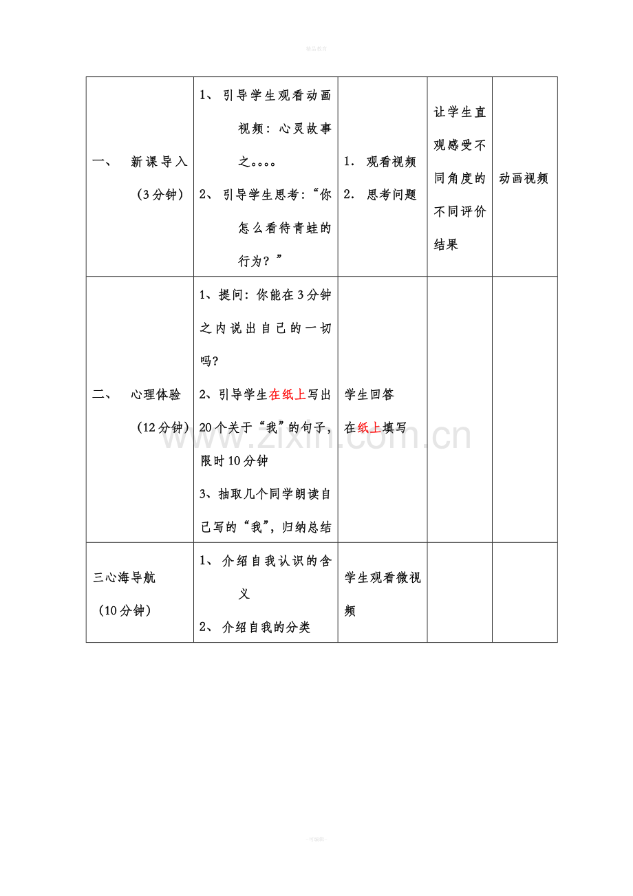 表格式教学设计方案模板65224.doc_第3页