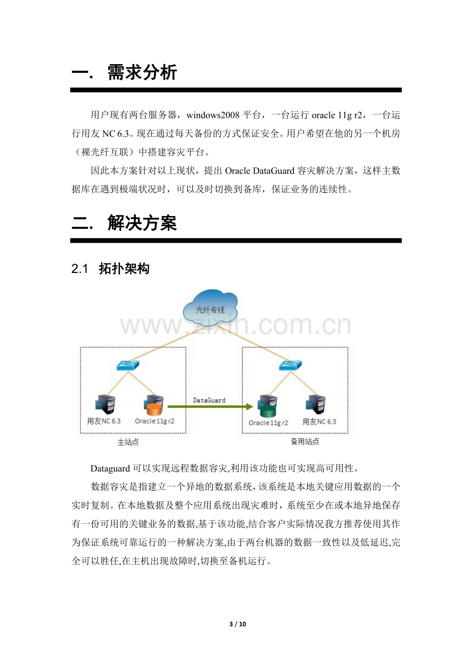 OracleDataGuard容灾解决方案.doc_第3页