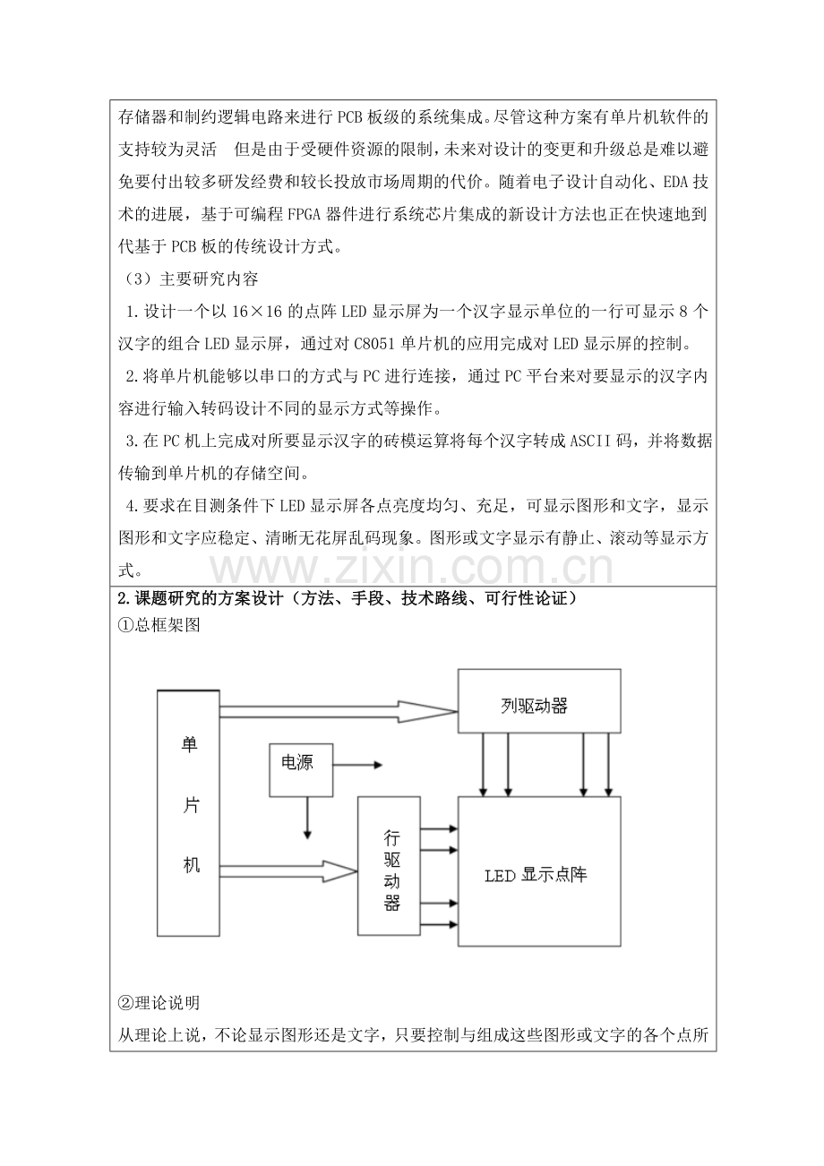 LED点阵广告牌设计——开题报告.doc_第3页