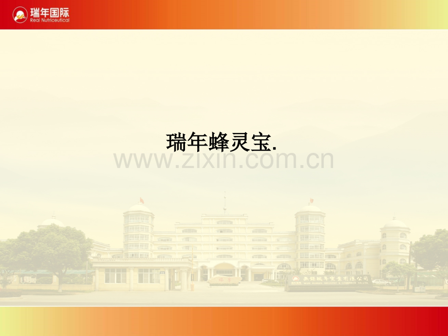 瑞年蜂灵宝..ppt_第1页