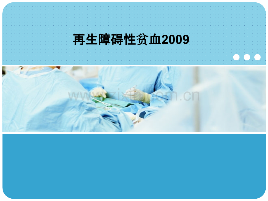 再生障碍性贫血2009.ppt_第1页