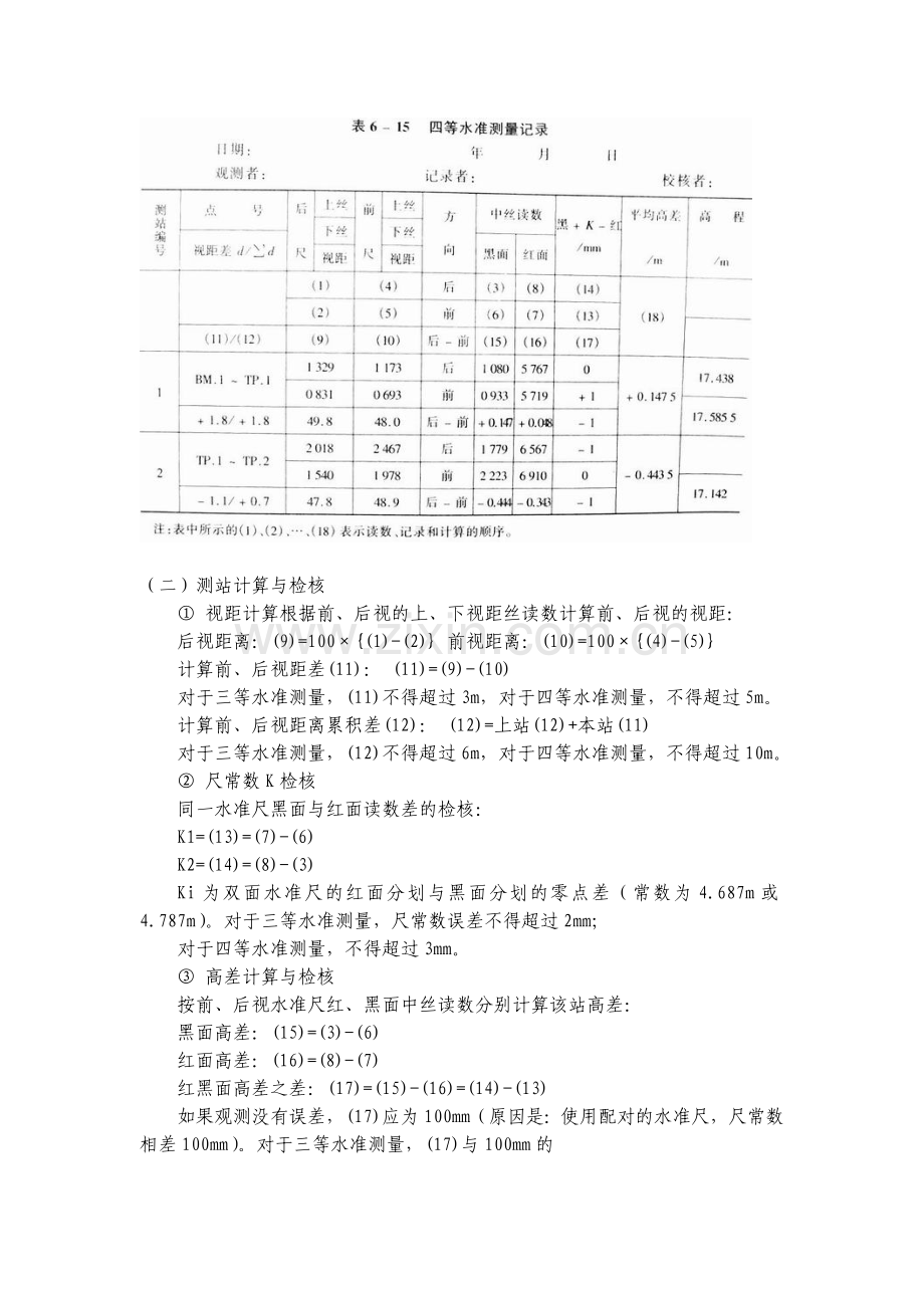 4三、四等水准测量的主要技术要求.doc_第2页