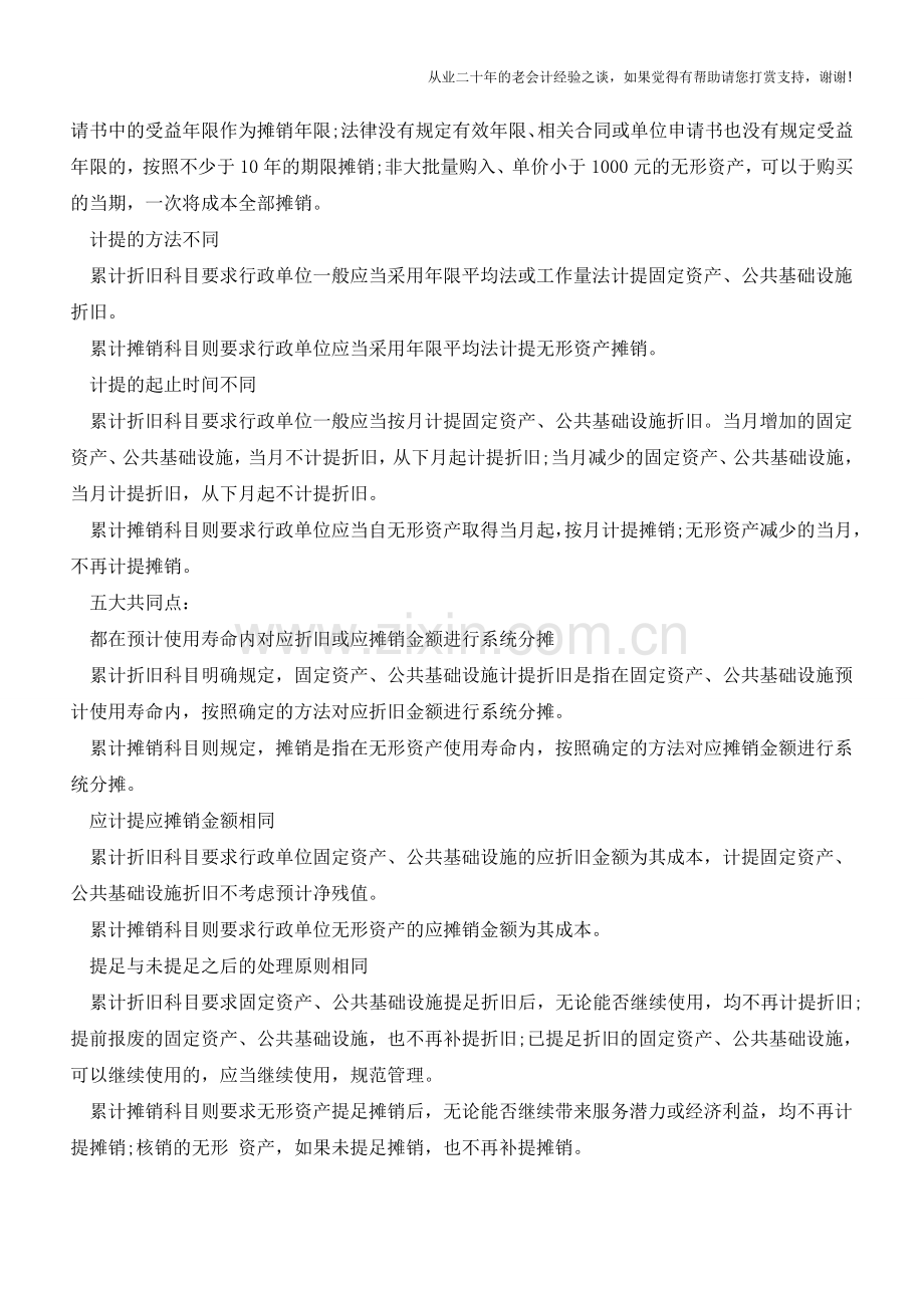 累计折旧与累计摊销核算的异同【会计实务经验之谈】.doc_第2页