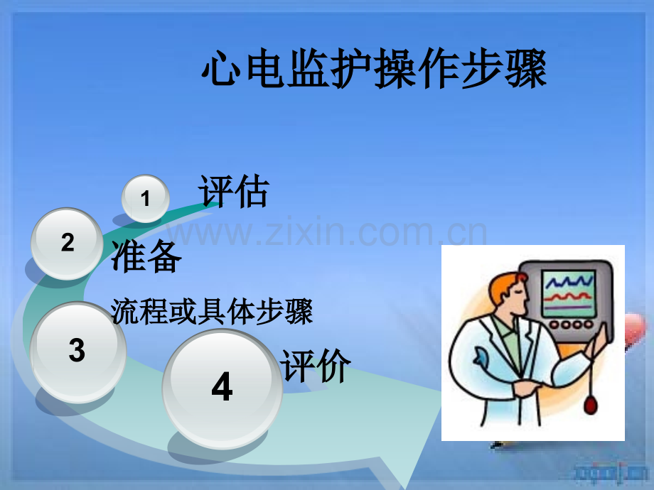 心电监护操作流程图-PPT课件.ppt_第2页