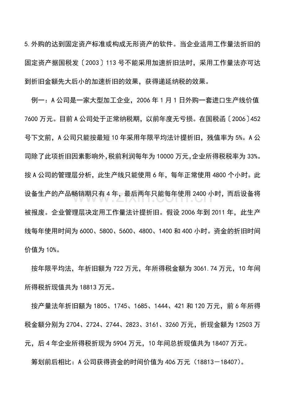 会计实务：固定资产折旧筹划空间大了-0.doc_第3页