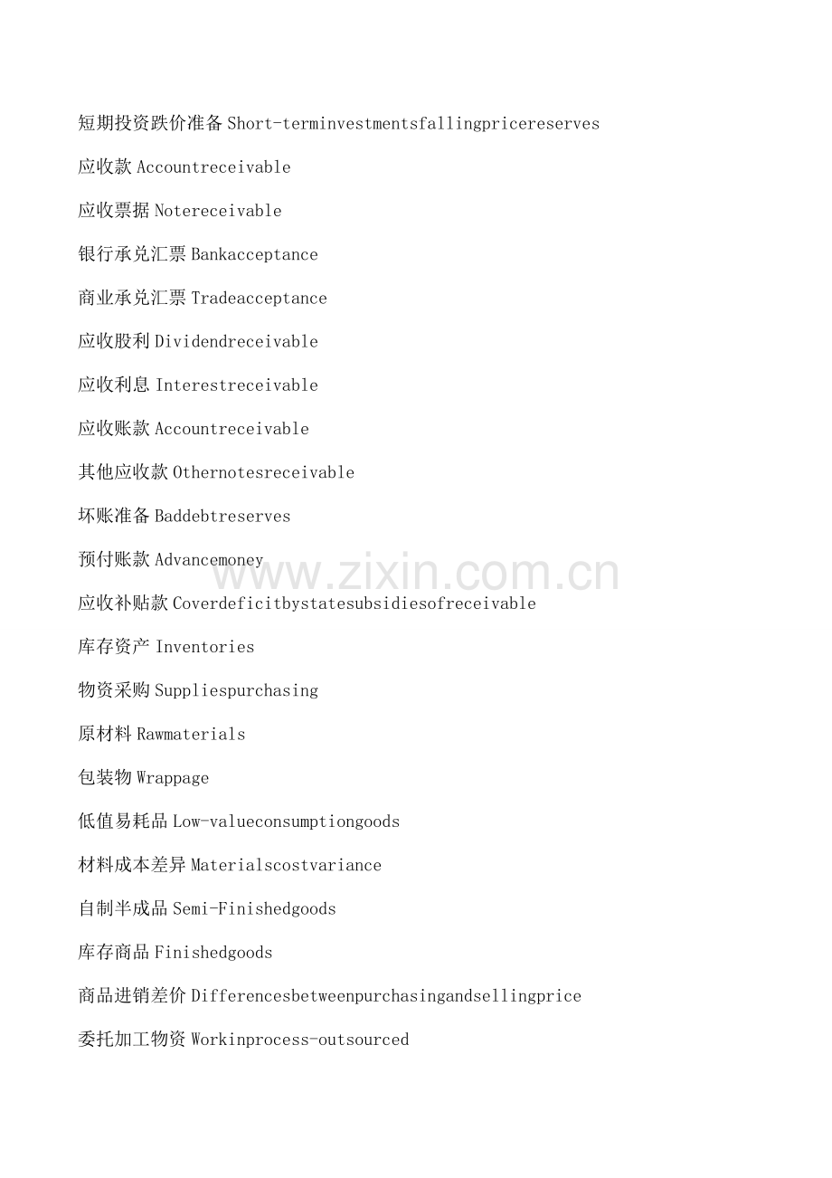 国内会计科目的词汇-资产类科目.doc_第2页