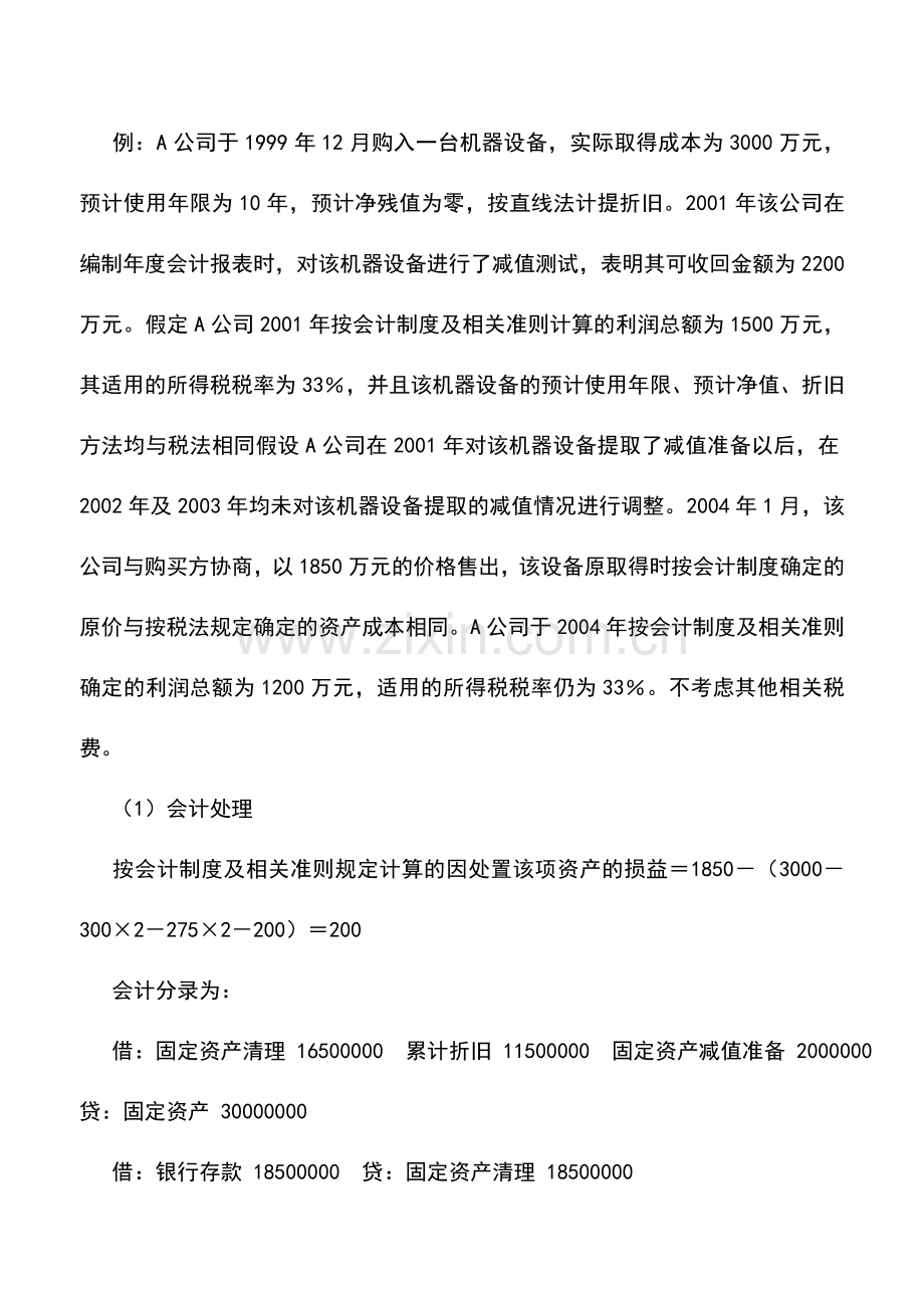 会计实务：处置已计提减值准备的资产的会计处理.doc_第3页