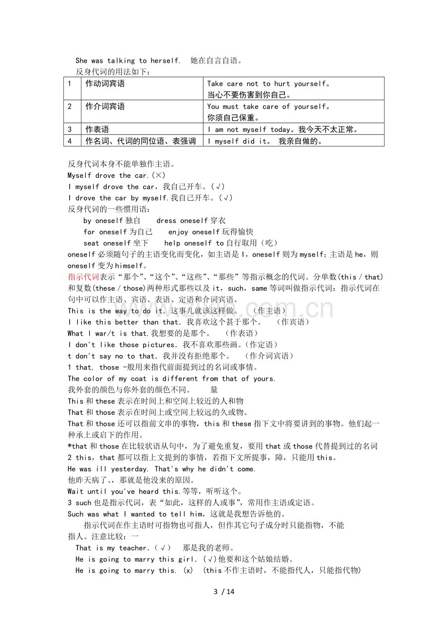 初级中学语法代名冠词.doc_第3页